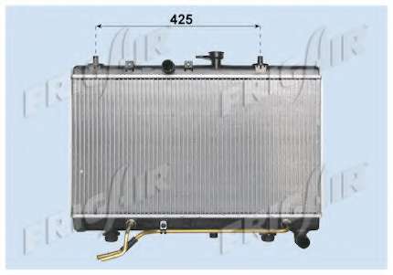 Радиатор, охлаждение двигателя