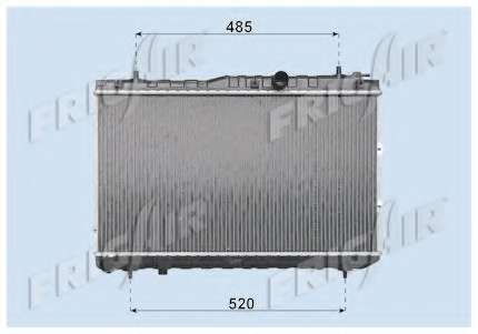 Радиатор, охлаждение двигателя