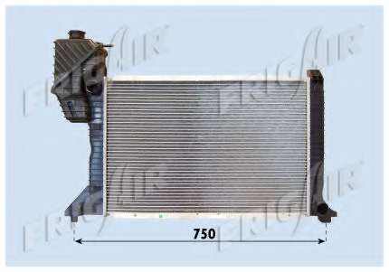 Радиатор охлаждения двигателя Sprinter ОМ601 95-00