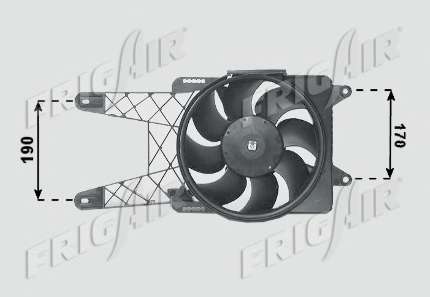 Вентилятор, охлаждение двигателя