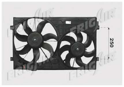 Вентилятор, охлаждение двигателя