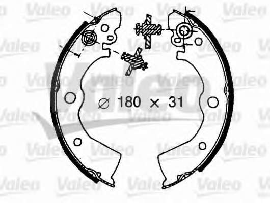 Комплект тормозных колодок