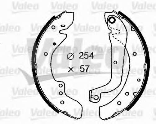 Гальмівні колодки (набір)