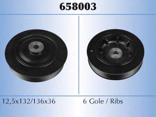 Шків колінчастого  валу