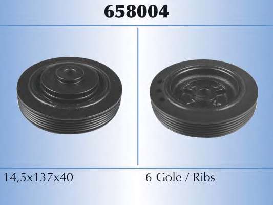 Шків колінчастого  валу