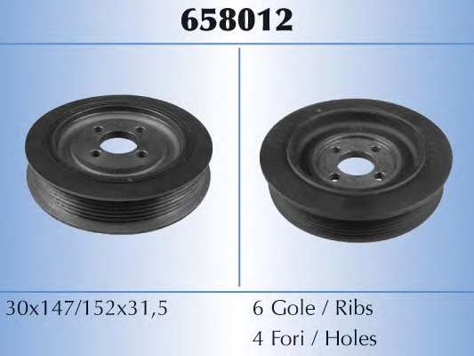 Шків колінчастого валу