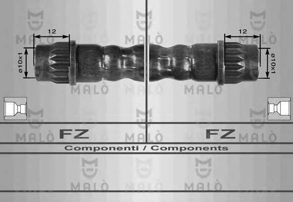 Шланг гальмівний