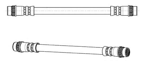 Шланг гальмівний