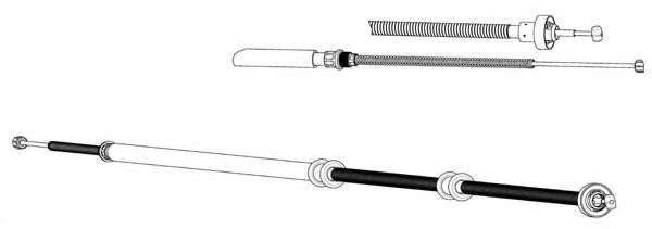 Трос, стояночная тормозная система