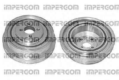 Шків колінвалу Fiat Ducato 2.3D Multijet 06- (4PK+7PK)