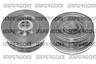 Шків колінвалу BMW 3 (E46/E90)/5 (E60)/X5 (E70) 3.0D 02-13 (6PK) (M57)