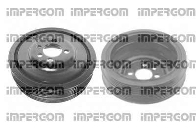 Шків колінвалу Skoda Superb 05-08/VW Passat 00-05 1.9-2.0 TDI