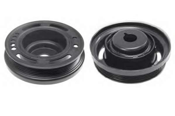 Ременный шкив, коленчатый вал