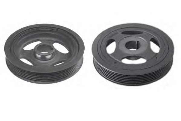 Ременный шкив, коленчатый вал