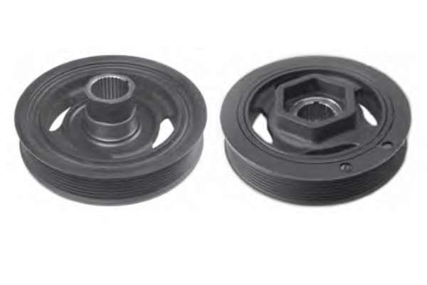 Ременный шкив, коленчатый вал