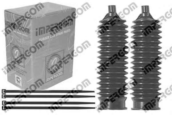 Пильник рейки рульової Ford Siera 82-93 (к-кт 2 шт.+ стяжки)