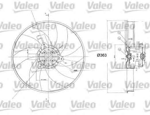 Вентилятор, охлаждение двигателя