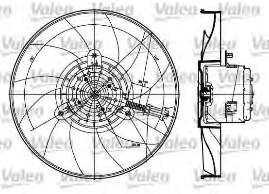 Вентилятор, охлаждение двигателя