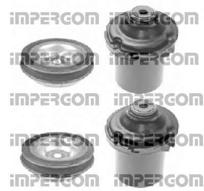 Подушка амортизатора (переднього) + підшипник Opel Combo 01- (к-кт 2шт)