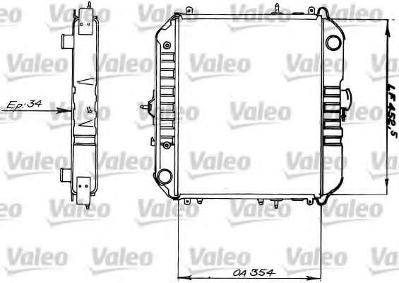 Радиатор, охлаждение двигателя