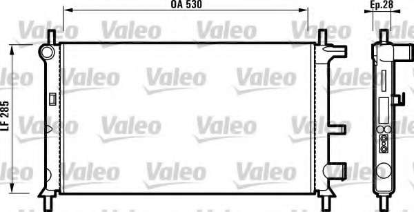 Радиатор, охлаждение двигателя