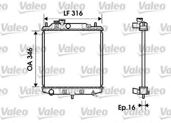 Радиатор, охлаждение двигателя