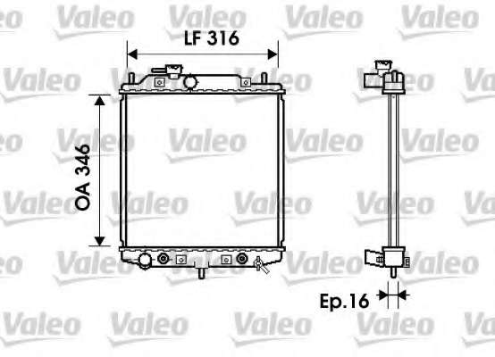 Радиатор, охлаждение двигателя