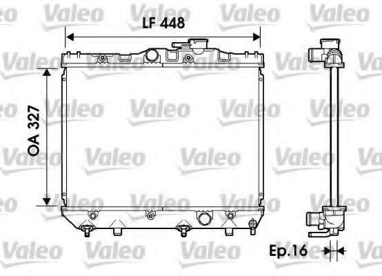 Радиатор, охлаждение двигателя