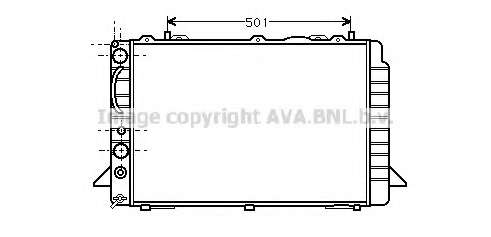 Радиатор, охлаждение двигателя