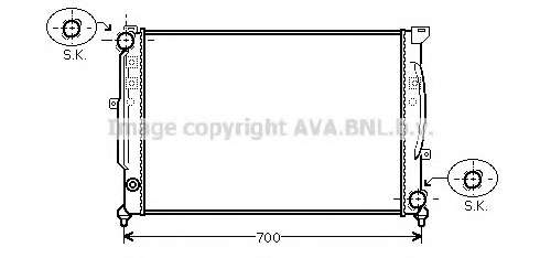 Радиатор, охлаждение двигателя