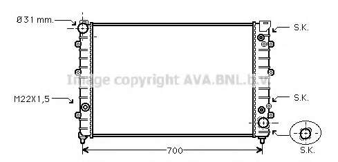 Радиатор, охлаждение двигателя