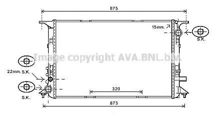 Радиатор, охлаждение двигателя