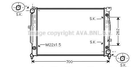 Радиатор, охлаждение двигателя