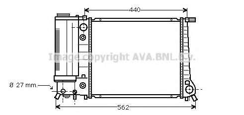 Радиатор, охлаждение двигателя