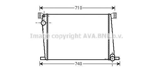 Радиатор, охлаждение двигателя