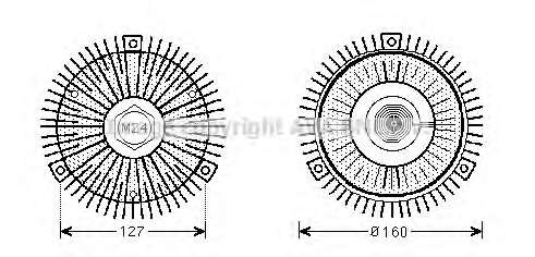 Сцепление, вентилятор радиатора