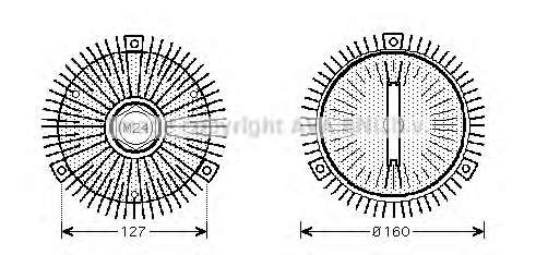Сцепление, вентилятор радиатора