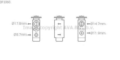 Расширительный клапан, кондиционер