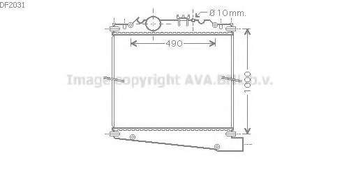 Радиатор, охлаждение двигателя
