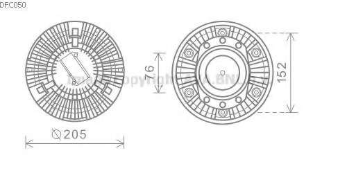 Сцепление, вентилятор радиатора