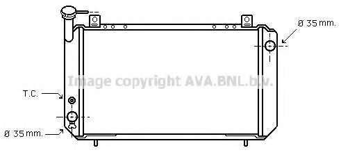 Радиатор, охлаждение двигателя