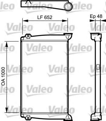Охолоджувач наддувального повітря NEW ORIGINAL PART