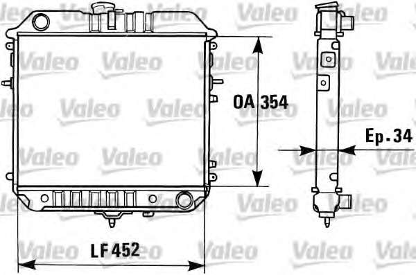 Радиатор, охлаждение двигателя