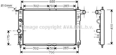 Радиатор, охлаждение двигателя