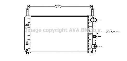 Радиатор, охлаждение двигателя
