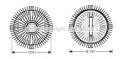 Сцепление, вентилятор радиатора