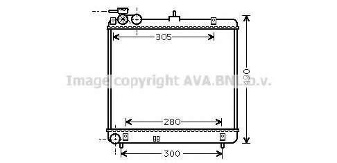 Радиатор, охлаждение двигателя