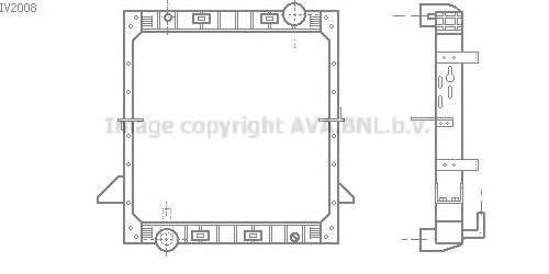 Радиатор, охлаждение двигателя