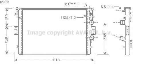 Радиатор, охлаждение двигателя