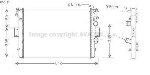 Радиатор, охлаждение двигателя